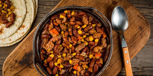 Chili con carne, rețetă mexicană. O idee bună de prânz sățios!