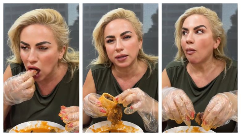 Cum mănâncă Rocsana Marcu rasolul în centrul Dubaiului? "Mmm, nu există ceva mai bun decât atât." Cum mănâncă Rocsana Marcu rasolul în centrul Dubaiului? "Mmm, nu există ceva mai bun decât atât."
