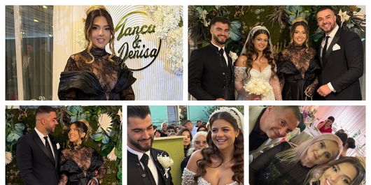 FOTO Daniela Iliescu și părinții săi, la nunta lui Iancu Sterp! 