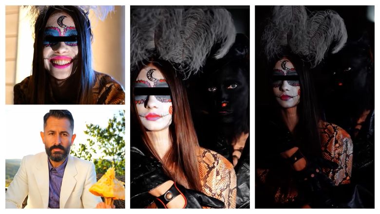 Cum s-a costumat Iulia Albu de Halloween? "Mike cu recolta, Mika cu make-up-ul, eu, ființa ce trăiește în lumea umbrelor!" Cum s-a costumat Iulia Albu de Halloween? "Mike cu recolta, Mika cu make-up-ul, eu, ființa ce trăiește în lumea umbrelor!"