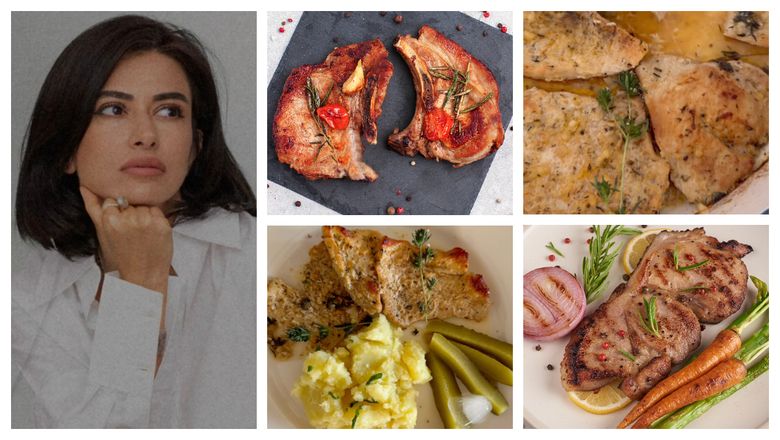 Cotlet de porc cu ierburi aromatice, rețeta pregătită de Diana Bart. “Este o alegere excelentă. Ideal pentru cei care țin diete.” Cotlet de porc cu ierburi aromatice, rețeta pregătită de Diana Bart. “Este o alegere excelentă. Ideal pentru cei care țin diete.”