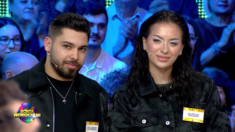 Luis Gabriel și Haziran învârt “Roata Norocului”, duminică, de la ora 21:00, la Kanal D, într-o ediție de colecție a celei mai îndrăgite emisiuni concurs Luis Gabriel și Haziran învârt “Roata Norocului”, duminică, de la ora 21:00, la Kanal D, într-o ediție de colecție a celei mai îndrăgite emisiuni concurs