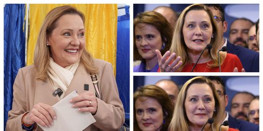 Ce ținută a ales să poarte Elena Lasconi, în ziua de votare pentru alegerile prezidențiale?