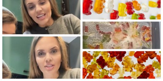 Ce experiment a făcut Cristina Șișcanu cu jeleuri și o băutură carbogazoasă? 