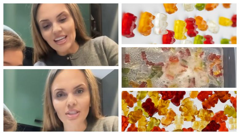 Ce experiment a făcut Cristina Șișcanu cu jeleuri și o băutură carbogazoasă? "Petra și-a dorit să “pregătim” o rețetă trăsnită!" Ce experiment a făcut Cristina Șișcanu cu jeleuri și o băutură carbogazoasă? "Petra și-a dorit să “pregătim” o rețetă trăsnită!"