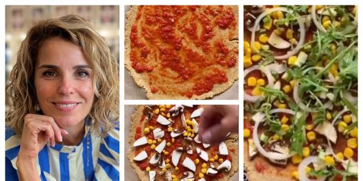 Pizza vegană, pregătită de Cristela Georgescu! Rețeta perfectă pentru perioada de post: 