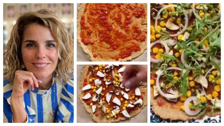 Pizza vegană, pregătită de Cristela Georgescu! Rețeta perfectă pentru perioada de post: "Păstrați-o într-un recipient cu capac, se va fragezi până a doua zi!" Pizza vegană, pregătită de Cristela Georgescu! Rețeta perfectă pentru perioada de post: "Păstrați-o într-un recipient cu capac, se va fragezi până a doua zi!"