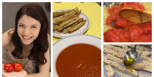 Supă cremă de ardei copt, rețeta pregătită de Anca Lungu. “O supă care să-ți încălzească și sufletul!”