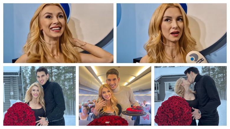 VIDEO Andreea Bălan, confesiuni după ce a fost cerută în căsătorie de Victor Cornea. Cum a fost întreg momentul: „Și-a dorit să fie de față cu familia”