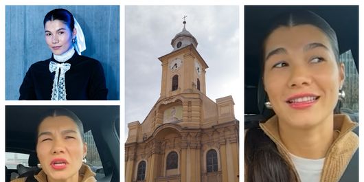 VIDEO Cât de des obișnuiește Ileana Sterp să meargă la biserică? Sora lui Culiță Sterp este îndemnată de mama Geta să o facă, în special de sărbători! 