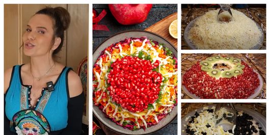 Salată Kapriz, pregătită de Anna Lesko! Află secretul pentru o salată numai bună pentru masa de Crăciun:  