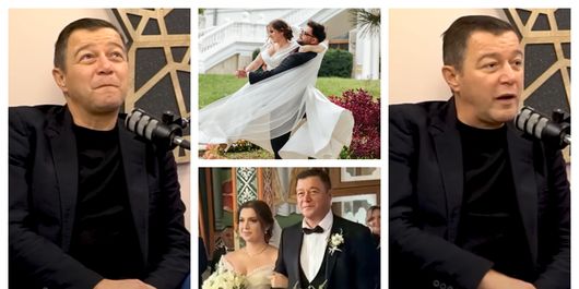Ce a simțit Văru' Săndel în momentul în care și-a condus la altar, fiica? A fost un moment mai mult decât emoționant! 