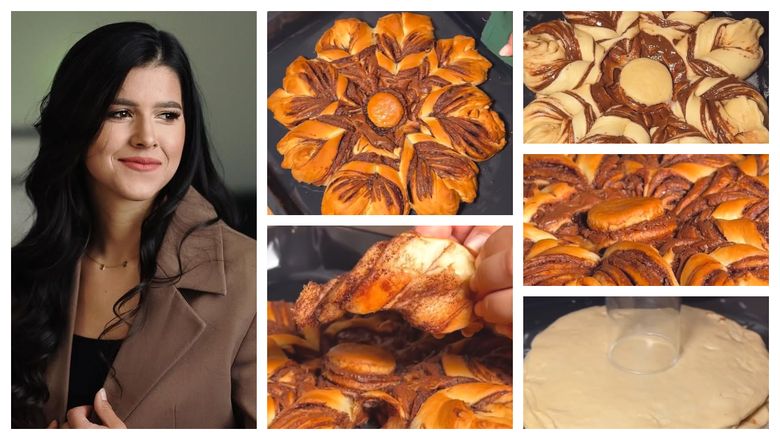 Cozonac în formă de floare, pregătit de Geta Sterp! Află modalitatea de preparare a unui desert tradițional, de post: "Punem un pahar în mijlocul cozonacului!" Cozonac în formă de floare, pregătit de Geta Sterp! Află modalitatea de preparare a unui desert tradițional, de post: "Punem un pahar în mijlocul cozonacului!"