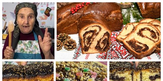 Cozonac fără frământare, pregătit de bunica Gherghina! Care este secretul pentru a scăpa de orele întregi de frământat? 
