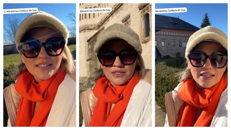 Mirela Vaida a rămas plăcut surprinsă după ce a vizitat o mănăstire! "Uitați-vă mănăstirea asta ce frumoasă e în spate. Superb!“ Mirela Vaida a rămas plăcut surprinsă după ce a vizitat o mănăstire! "Uitați-vă mănăstirea asta ce frumoasă e în spate. Superb!“