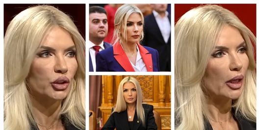 VIDEO Laura Vicol, adepta celebrelor bancuri cu blonde? 
