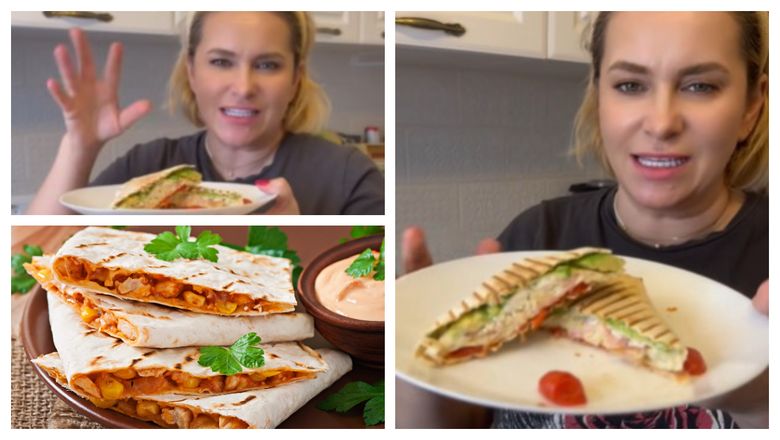 Paula Chirilă a pregătit o idee rapidă de gustare, ajutată fiind de fiica sa, Carla! 