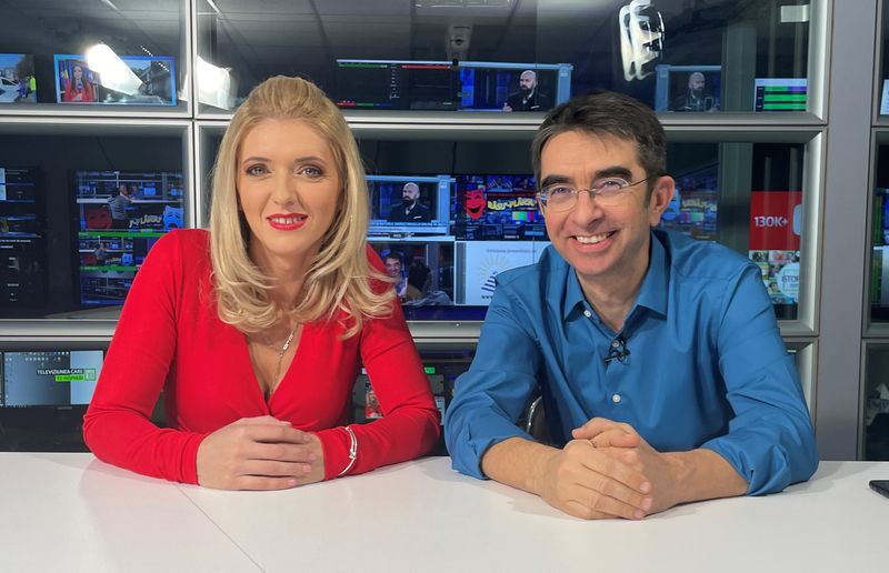 Mihai Găinușă și soția lui