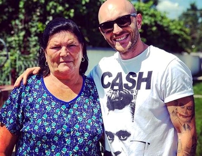Cătălin Bordea și mama lui