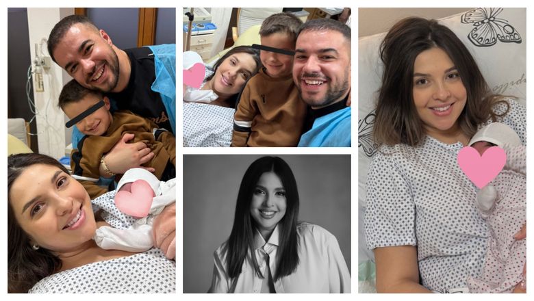 FOTO Daniela Sterp a născut! Soția lui Culiță Sterp a adus pe lume o frumusețe de fetiță! 