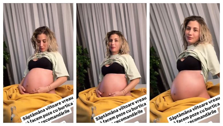 Claudia Puican a mărturisit câte kilograme a luat în sarcină. Soțul ei, Armin Nicoară, a filmat-o în timp ce își mângâia burtica. „Dacă nu mă refac, nu îți mai place de mine așa?” Claudia Puican a mărturisit câte kilograme a luat în sarcină. Soțul ei, Armin Nicoară, a filmat-o în timp ce își mângâia burtica. „Dacă nu mă refac, nu îți mai place de mine așa?”