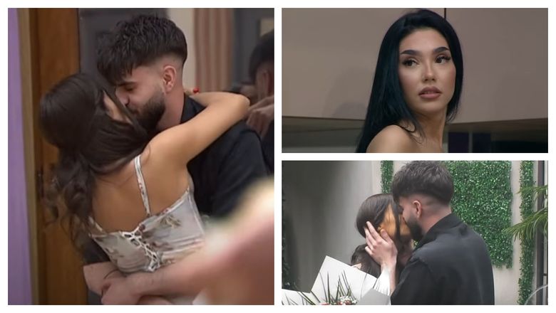 VIDEO Patricia și Moldo au trecut la următorul nivel! Ce doi s-au sărutat chiar în fața Iasminei: 