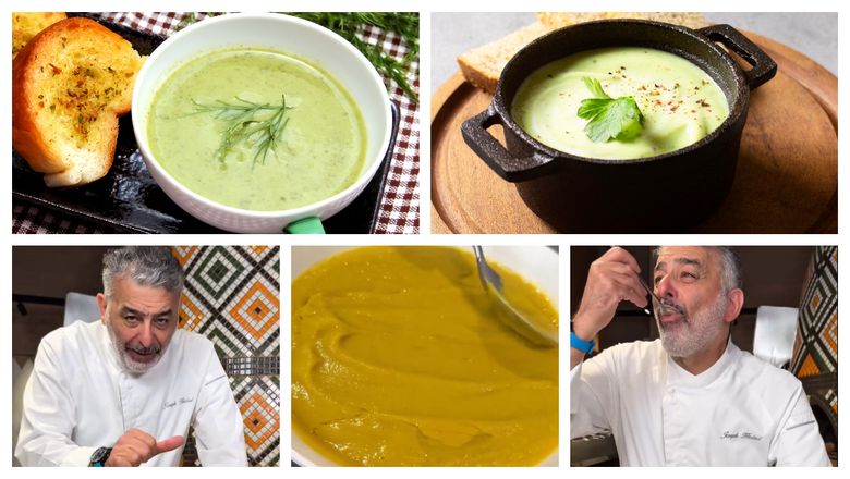 Supă cremă de legume, rețeta lui chef Joseph Hadad! Numai bună și pentru cei mici: "Tăiați legumele în bucăți mai mari!" Supă cremă de legume, rețeta lui chef Joseph Hadad! Numai bună și pentru cei mici: "Tăiați legumele în bucăți mai mari!"