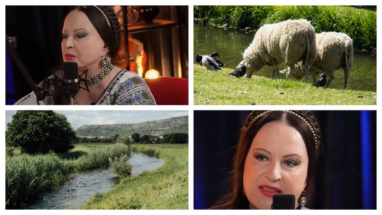 Maria Dragomiroiu, frânturi din copilărie. Cum era artista să se înece în Olt, în timpul unei furtuni. „Era așa de iute apa, că nu aveai putere să stai în picioare.”