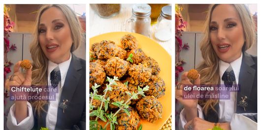 Chifteluțe din linte, perfecte în procesul de detoxifiere, preparatul realizat de Florentina Opriș: “Am mai pus un condiment foarte interesant.”