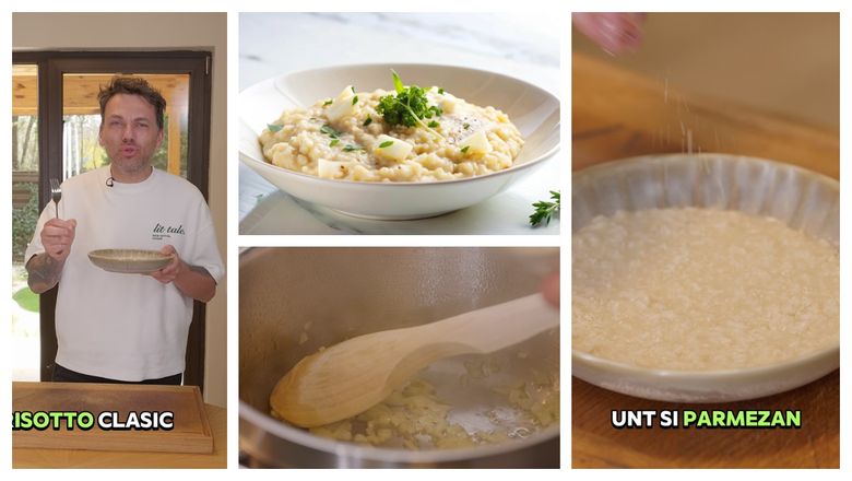 Care este secretul lui Chef Ștefan Popescu, pentru prepararea unui risotto clasic? "Mamă ce cremos e și ce bun e!" Care este secretul lui Chef Ștefan Popescu, pentru prepararea unui risotto clasic? "Mamă ce cremos e și ce bun e!"