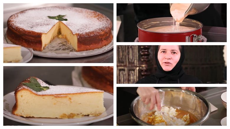 Pască fără aluat, rețeta pregătită de Maica Macrina. “Are o textură foarte fină, este foarte gustoasă și ușor de făcut.” Pască fără aluat, rețeta pregătită de Maica Macrina. “Are o textură foarte fină, este foarte gustoasă și ușor de făcut.”