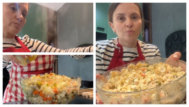 Cum pregătește Cristina Șișcanu salata Boeuf, pentru masa de Paște. “Nu punem gogoșari marinați sau murați.” Cum pregătește Cristina Șișcanu salata Boeuf, pentru masa de Paște. “Nu punem gogoșari marinați sau murați.”