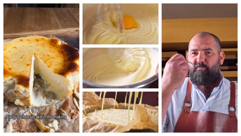 Care este rețeta de cheesecake pregătită de chef Adi Hădean. “Se lasă la rece 3-4 ore, apoi se coace la 220 grade.” Care este rețeta de cheesecake pregătită de chef Adi Hădean. “Se lasă la rece 3-4 ore, apoi se coace la 220 grade.”