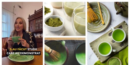 De ce recomandă Florentina Opriș, ceaiul matcha? Care sunt beneficiile oferite de acesta și cât de ușor se prepară: 
