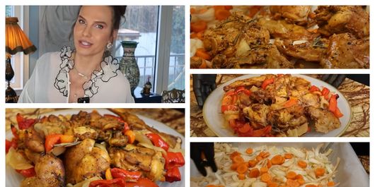 Iepure în vin, pregătit de Anna Lesko la cuptor! 