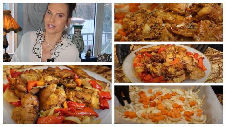 Iepure în vin, pregătit de Anna Lesko la cuptor! 