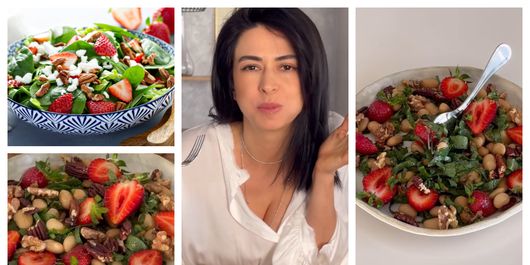 Diana Bart a pregătit o rețetă fresh de salată de primăvară! 