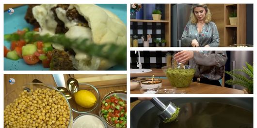 VIDEO Falafel din năut, rețeta pregătită de Alina Laufer. “Vrem să fie aerat, pufos la interior și crocant la exterior.”