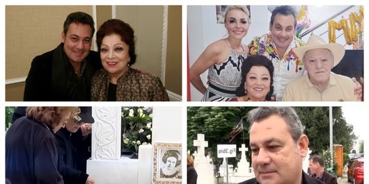 Ionuț Dolănescu, declarații de la înmormântarea lui Mircea Câmpeanu. Ce spune despre cel care i-a fost alături mamei lui mai bine de 4 decenii. „Mi-a fost ca un părinte.”