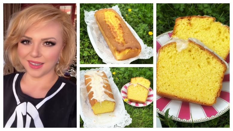 Chec cu chefir și lămâie, pregătit chiar de Cornelia Rednic! 