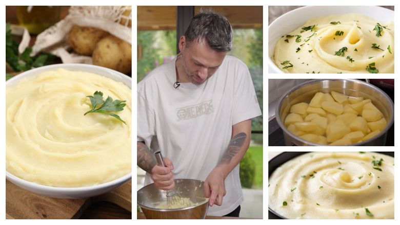 Care este secretul lui Chef Ștefan Popescu, pentru un piure de cartofi cât se poate de cremos? 