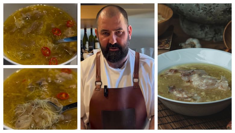 Chef Adi Hădean dezvăluie cum să pregătim o delicioasă supă de oase, ca la mama acasă! 