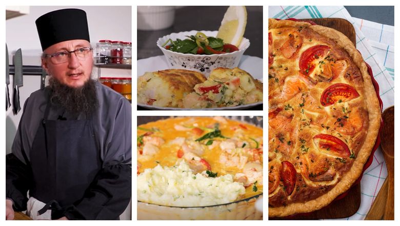 Plăcintă cu pește, rețeta pregătită de Părintele Silvan! 