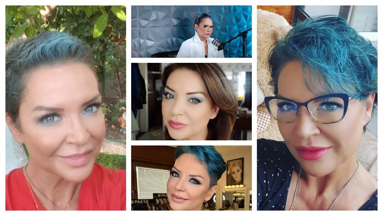 Motivul pentru care Eugenia Șerban a ales să își vopsească părul în albastru. “Dacă am suferit foarte tare în perioada aia, am suferit din cauza perucii.” Motivul pentru care Eugenia Șerban a ales să își vopsească părul în albastru. “Dacă am suferit foarte tare în perioada aia, am suferit din cauza perucii.”