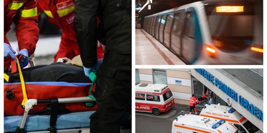 Un bărbat și-a pierdut viața, după ce s-ar fi aruncat în fața trenului, în stația Piața Unirii. Martora: 