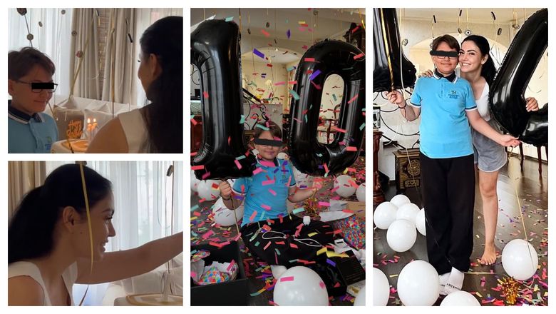 Fiul Andreei Mantea a împlinit frumoasa vârstă de 10 ani! Ce tort a avut David și cum și-a început ziua de naștere? 