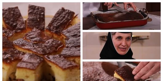 Plăcintă fragedă cu brânză dulce și stafide, rețeta pregătită de Maica Siluana! 