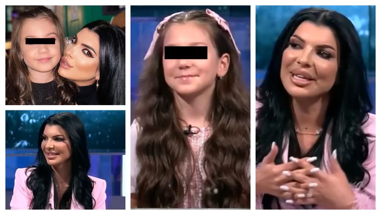 Ce diferențe există între fiica Andreei Tonciu și vedeta TV, atunci când avea aceeași vârstă și cum o descrie Rebecca pe mama sa. “Și acum îmi place să fiu în centrul atenției.”