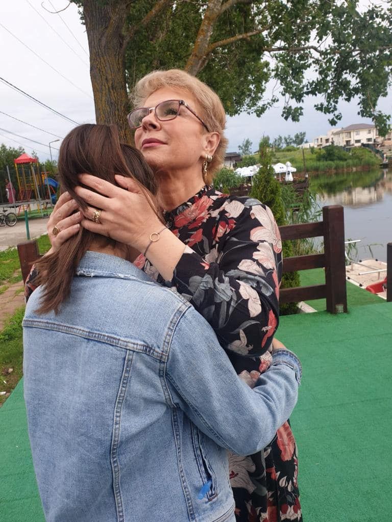 Teo Trandafir și fiica ei