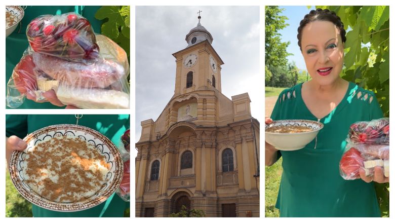 Ce a făcut Maria Dragomiroiu de Rusalii și ce a pregătit artista?  „Dăruiesc pentru părinții mei, pentru fratele meu, pentru rude, să știe că nu i-am uitat.”